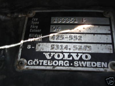 Volvo Amazon 1968
