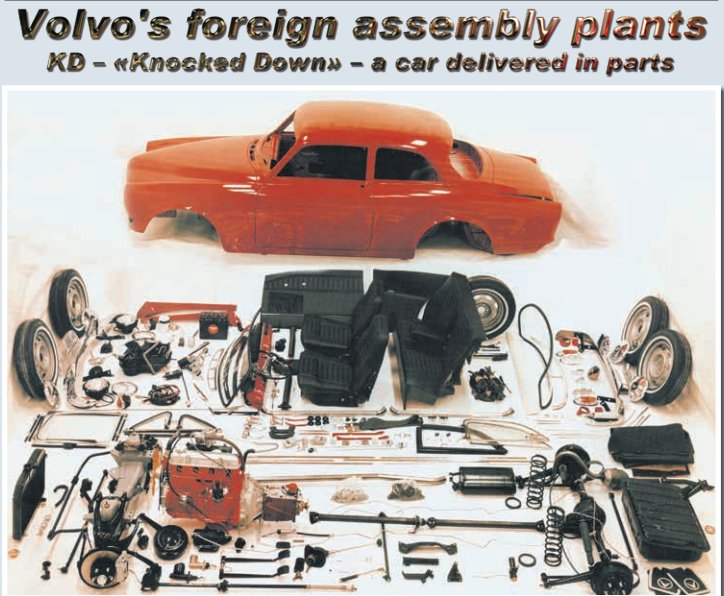 Volvo Amazon english articles